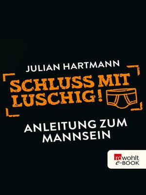 cover image of Schluss mit luschig!